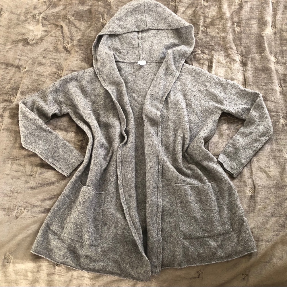 BP Nordstrom’s Grey Hooded Cardigan